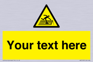 Custom Figure on Roof Sign